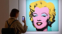 Image: Un portrait de Marilyn Monroe par Warhol vendu 195 millions de dollars
