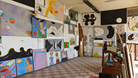 Image: Visit of the studio of the artist Valery Konevin